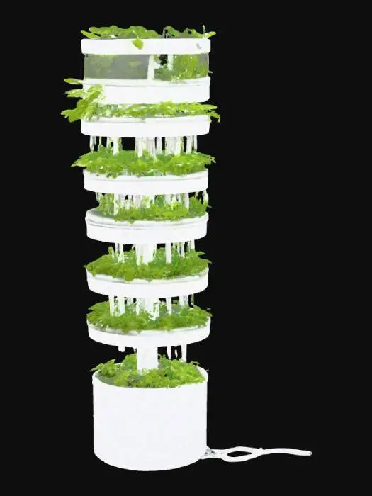 3D model for aeroponic tower
