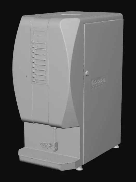 3D model for Coffee Vending Machine