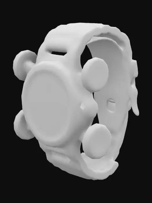 3D model for Create a highly detailed beatifull gym  themed watch and it will have barbells dumbells and many many gym themed stuff in it
