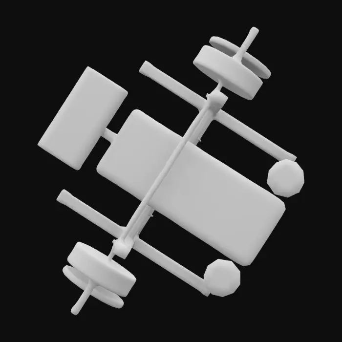 3D model for Generate a bench press 