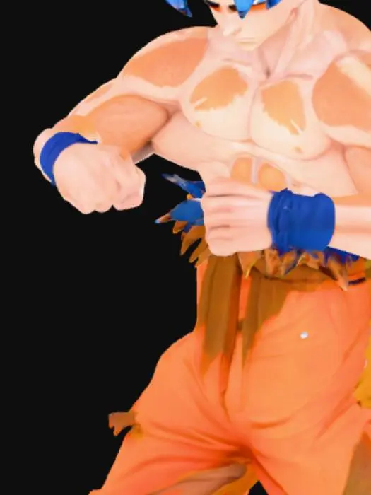 3D model for Saiyan Warrior Reborn