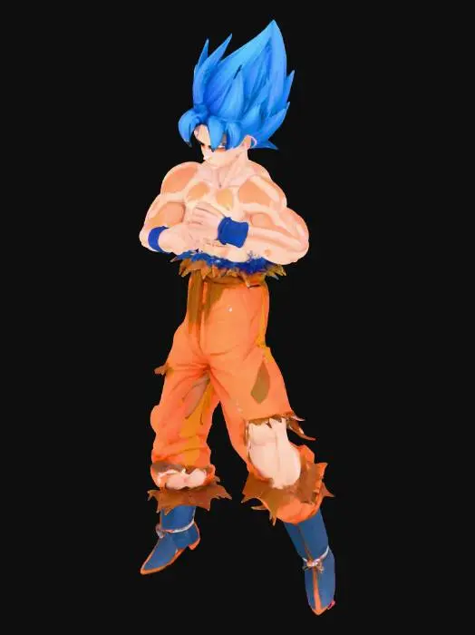 3D model for Saiyan Warrior Reborn