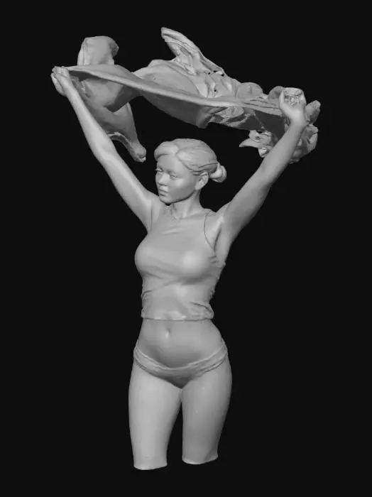 3D model for Waves of Freedom