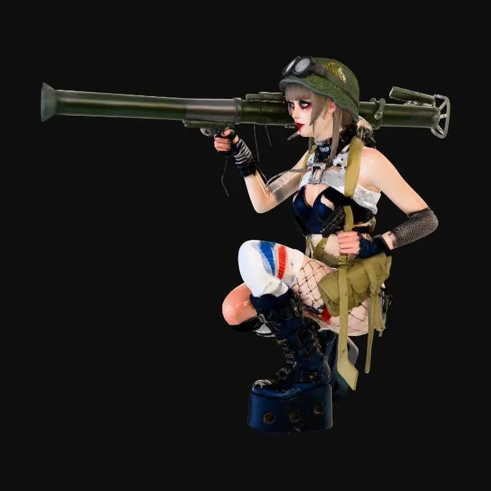 3D model for tankgirl