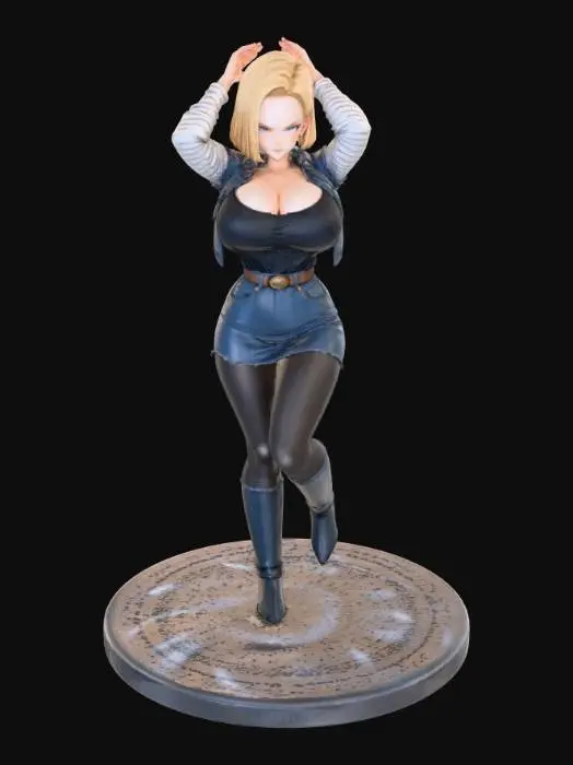 3D model for Denim Destiny