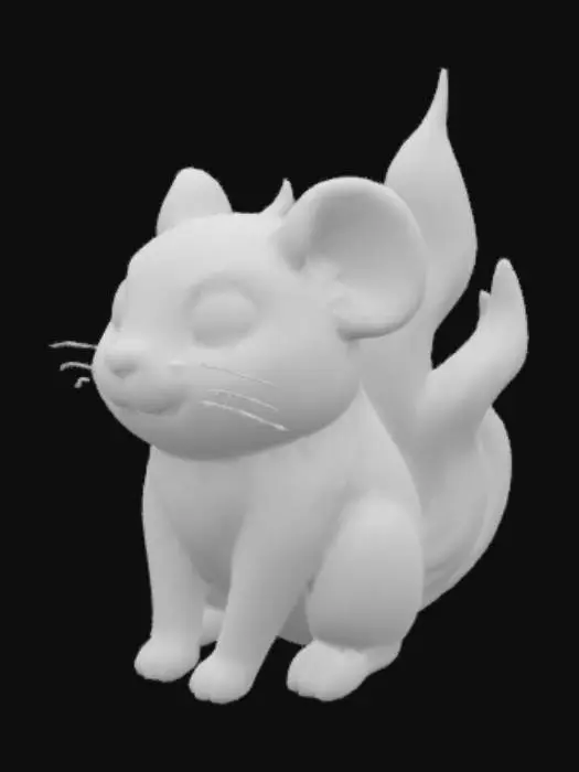 3D model for Flame Chinchilla