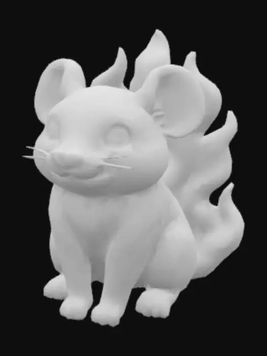3D model for Flame Chinchilla
