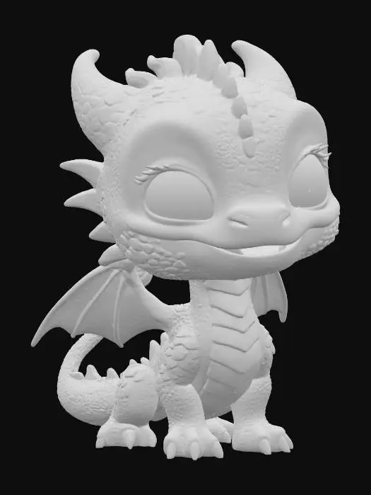 3D model for Azure Hatchling
