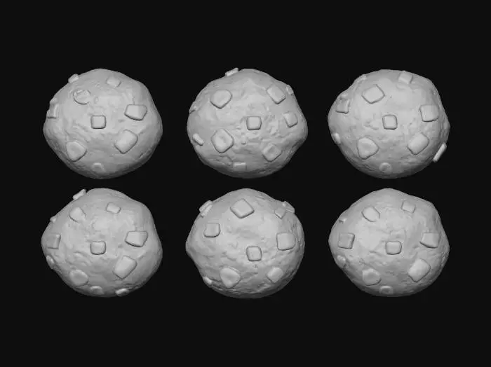 3D model for Chocolate Chip Delight