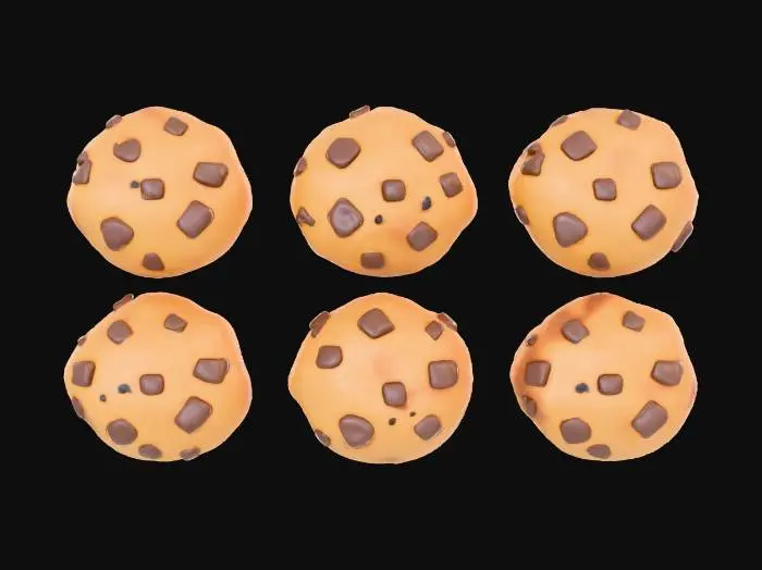 3D model for Chocolate Chip Delight