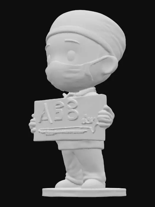 3D model for ABS Lab Mascot