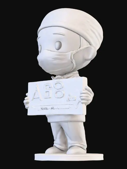 3D model for ABS Lab Mascot