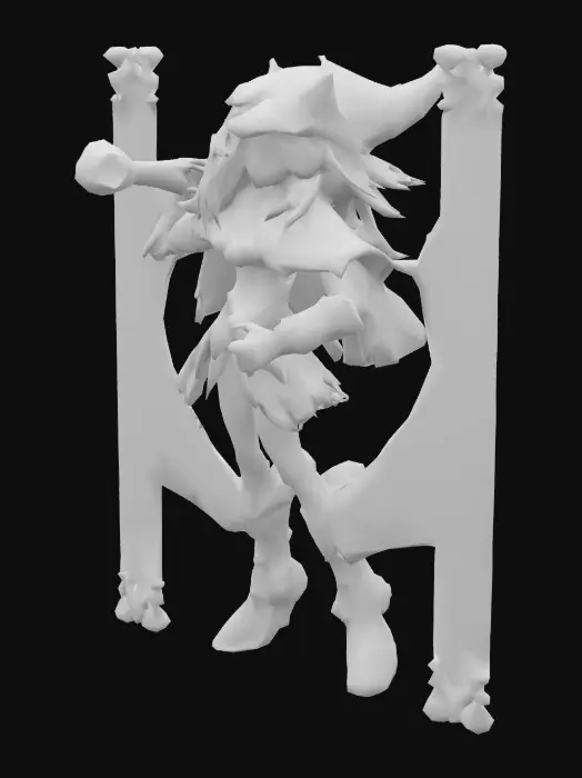 3D model for Magical Apprentice