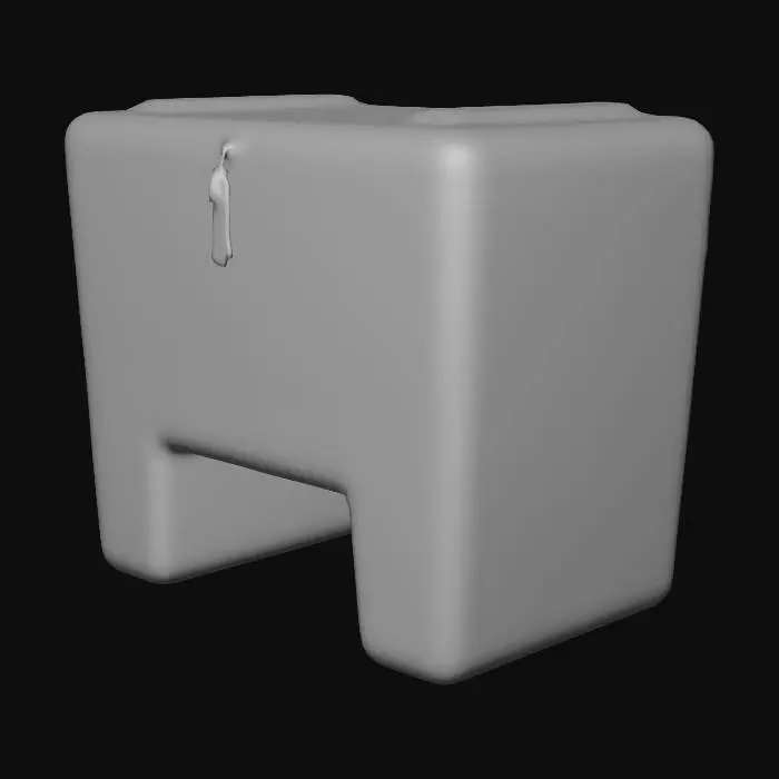 3D model for Courier box