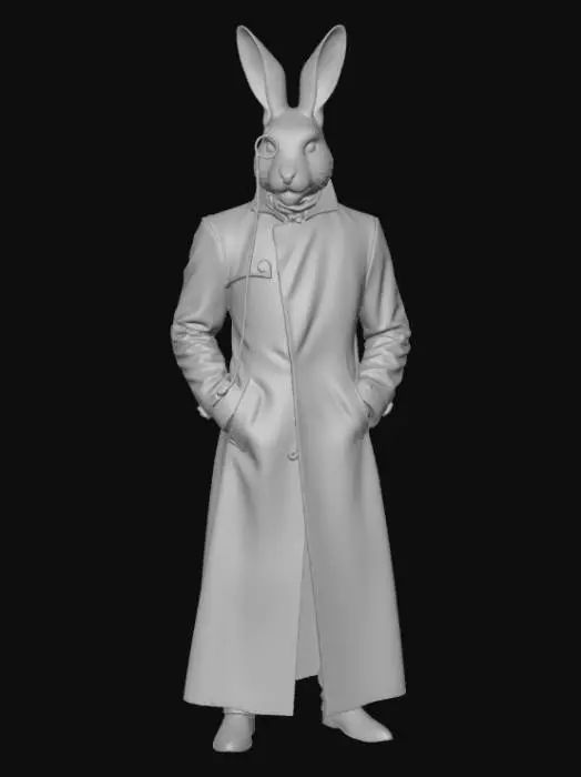 3D model for Mysterious Hare Enigma