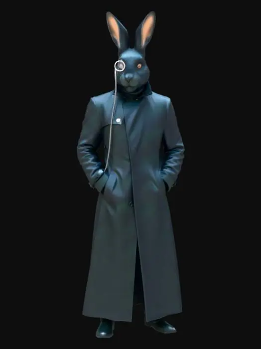 3D model for Mysterious Hare Enigma