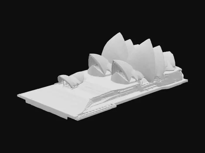 3D model for Opera Sails