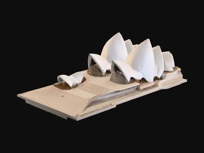 3D model for Opera Sails