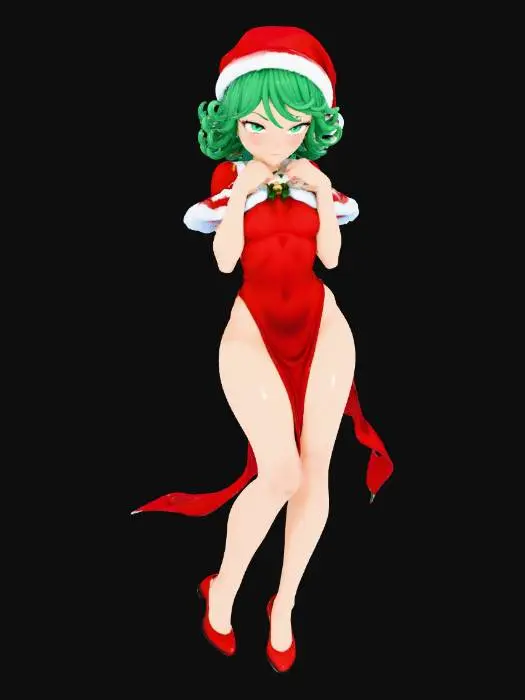 3D model for Festive Tatsumaki, #Christmas2025#