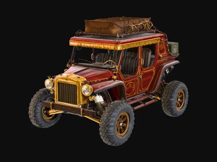 3D model for Brass Pony