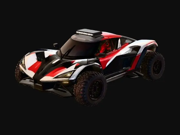 3D model for Slipstream Motors Superleggera