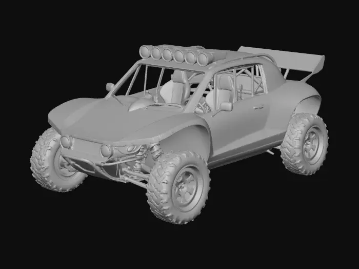 3D model for Sahara DKR