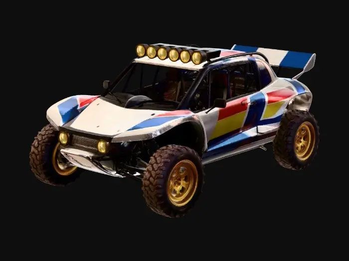 3D model for Sahara DKR