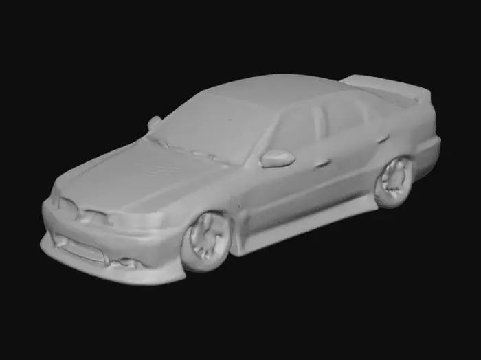 3D model for Slammed Bmw E36