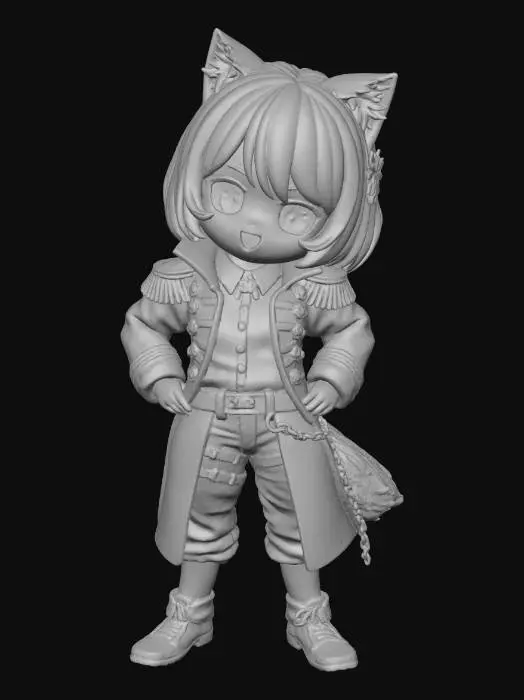 3D model for Anime Adventurers