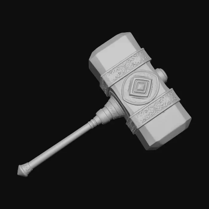 3D model for Crystal Hammer