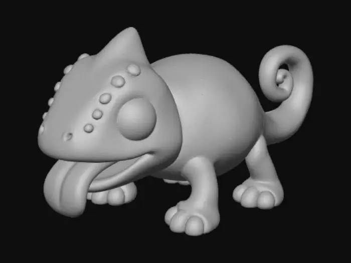 3D model for Charming Chameleon
