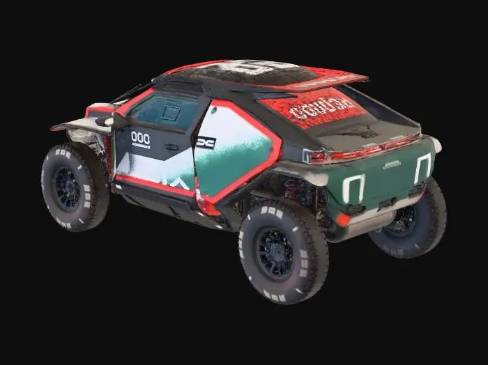 3D model for Rugged Racer