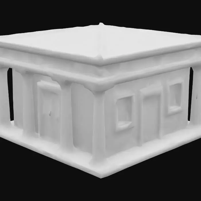 3D model for an old greek house