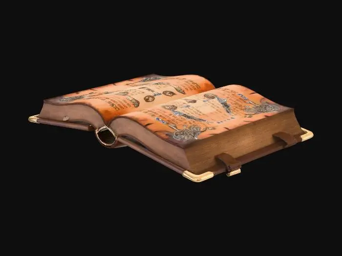3D model for Ancient Spellbook