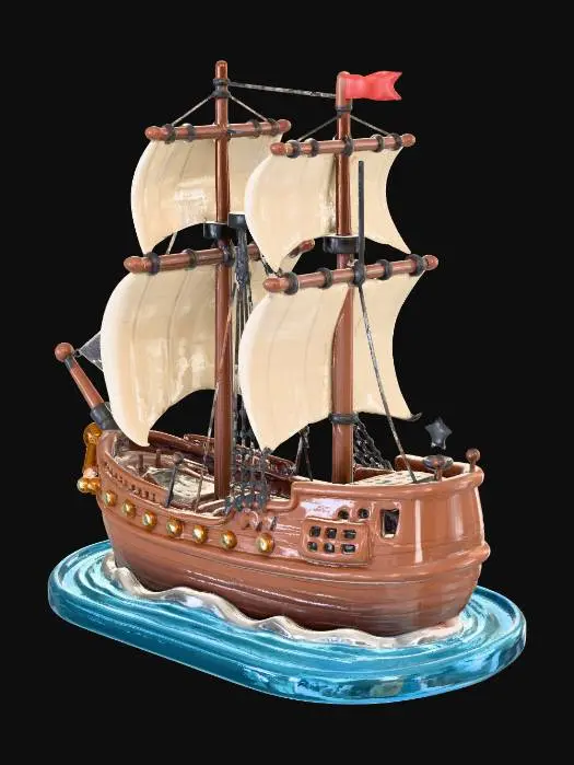 3D model for Sailing Dream