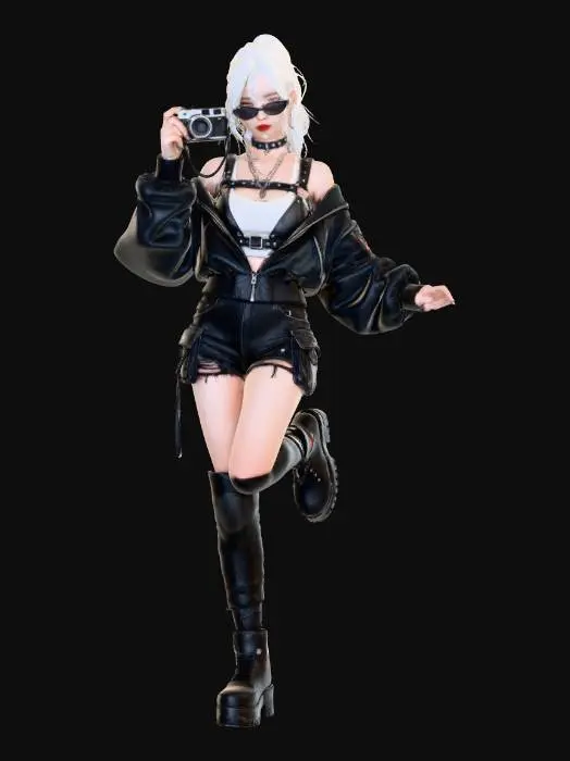 3D model for Alleyway Rebel with a Camera