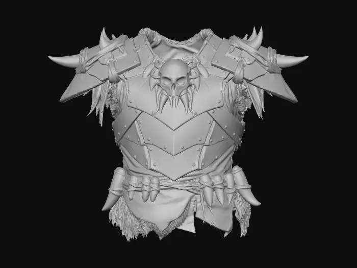 3D model for Goblin Iron chestplast