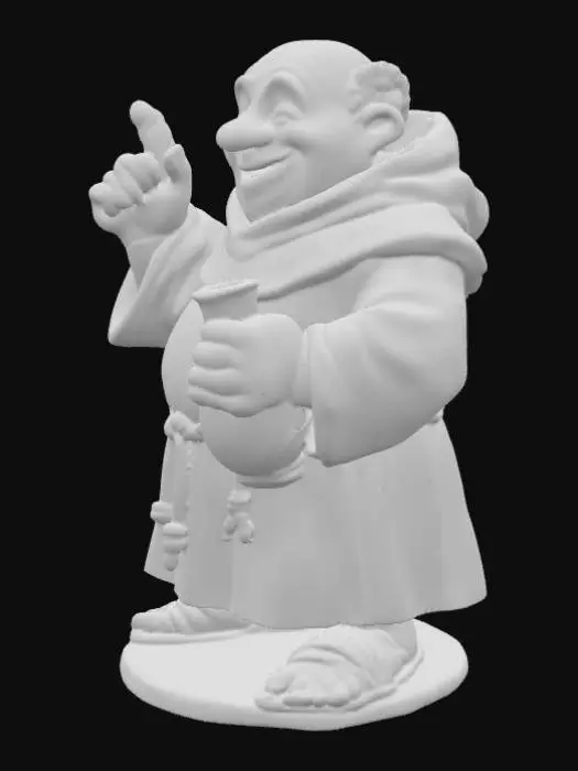 3D model for Monk of Mirth