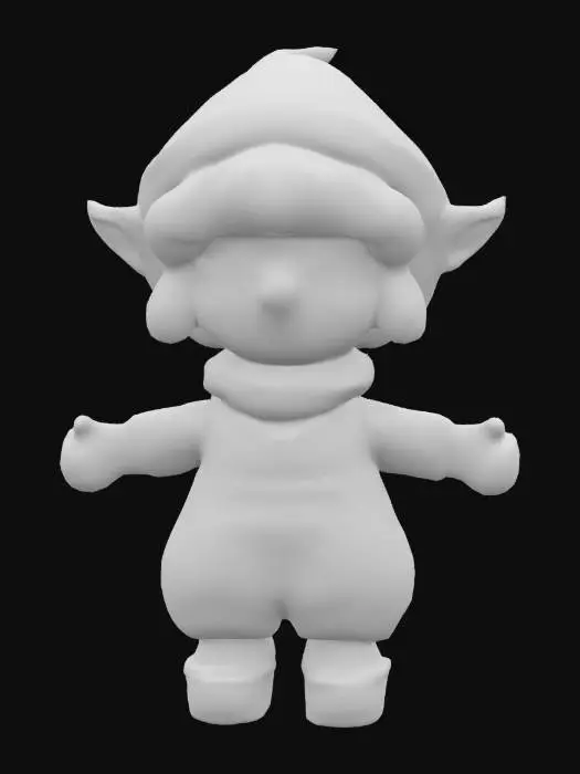 3D model for Friendly Forest Elf