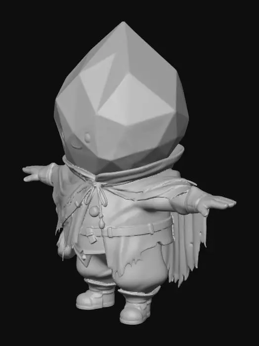 3D model for Crystal Wanderer