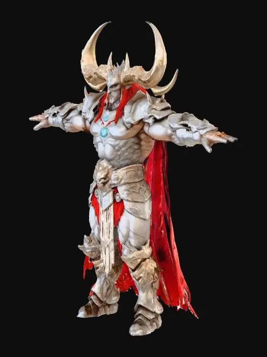 3D model for Horned Colossus of the Sands