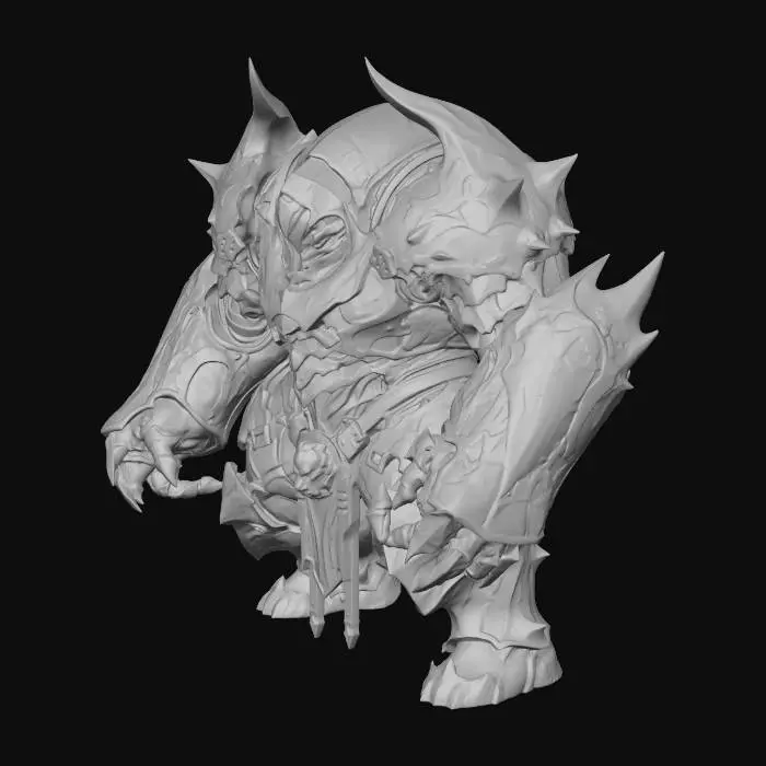 3D model for Icebound Colossus