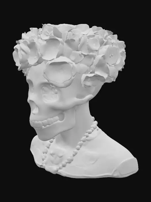 3D model for day of the dead skull
