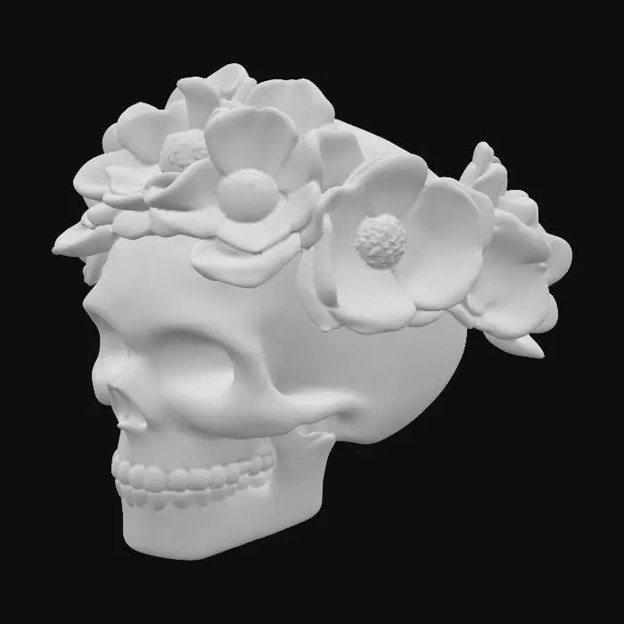 3D model for day of the dead skull
