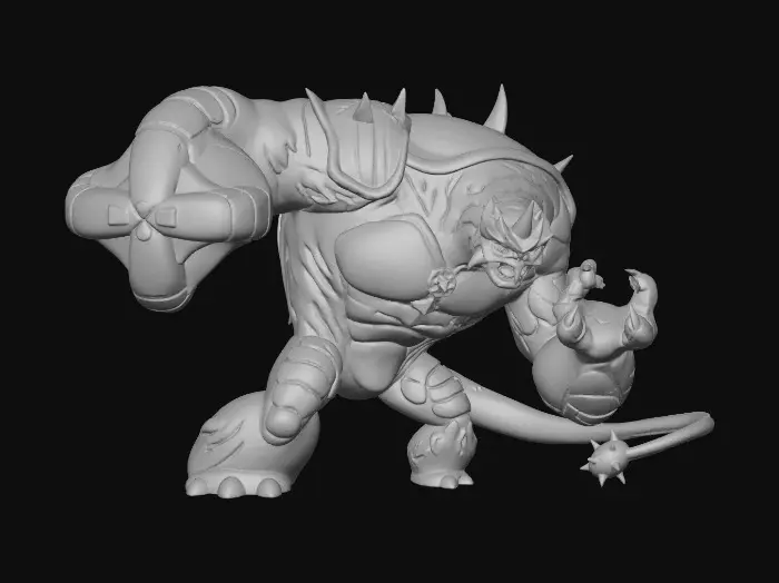 3D model for Ultimate Humungousaur (Ben 10) (Minh (Robert) Le's Designs)