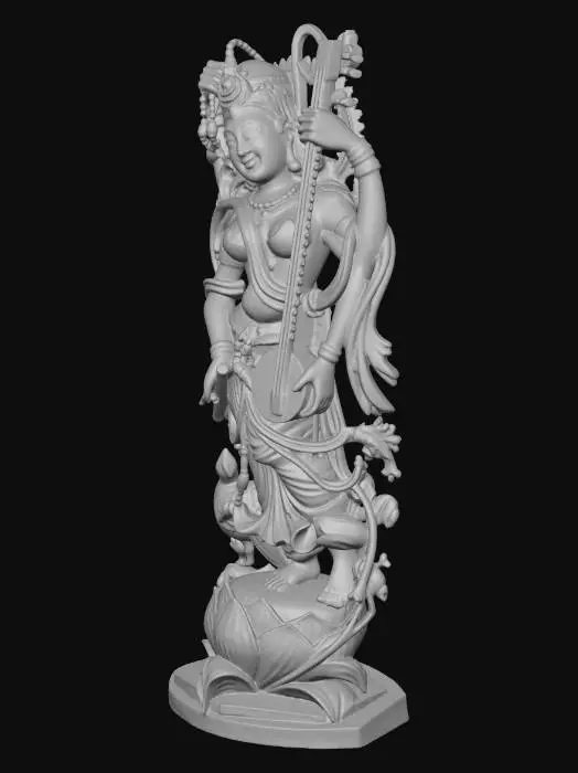 3D model for saraswati