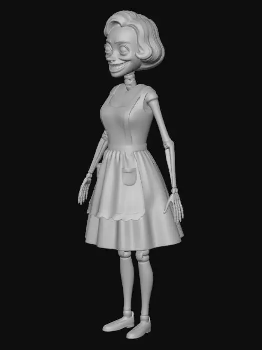 3D model for Mannequin Grin