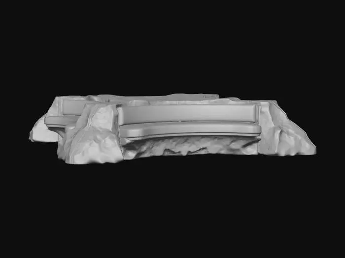 3D model for Banquette projet signature