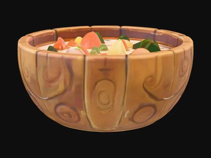3D model for Vegetable Stew Delight