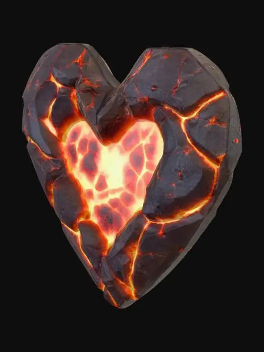 3D model for Molten Heart
